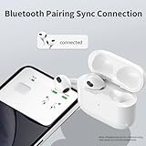 Wireless Charging Case Replacement Compatible with AirPods 4th Charging Case, 620mAh Built-in Battery for Air Pods 4 USB C Charger Case with Motion Sensor - Image 6