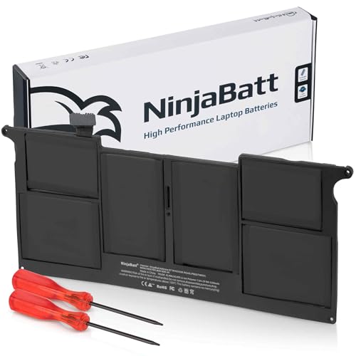 NinjaBatt Batterij A1406, A1495 (39Wh/7.6V/5100mAh)