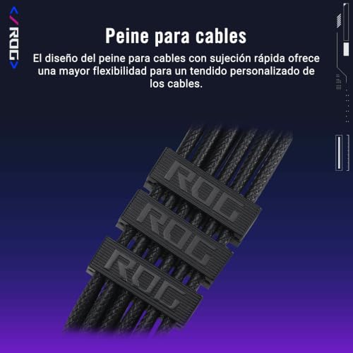 Cable PCIe de 12 V ASUS ROG Equalizer con equilibrio de carga y protección ATX 3.1 7