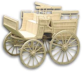 Matchbuilder Matchstick Model Wagonette