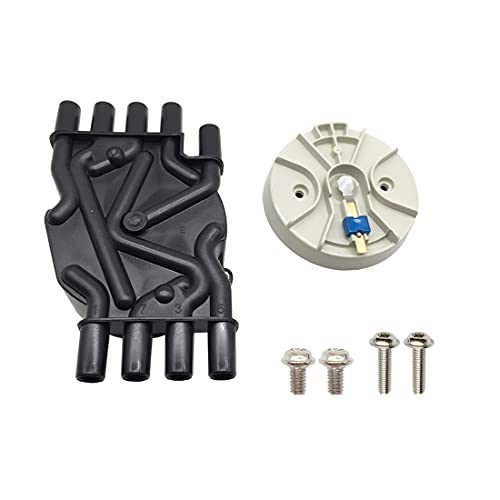 Marine Tune Up Kit Distributor Cap & Rotor Kit 8M0061335 Replacement for Mercury Mercruiser 9-29318 Molly 3858975 3858977 Volvo Penta