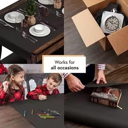 Image of SEJASCOLLECTIONS | Pack of 10 | Black, Bright, A1, BIG / FULL Size, Chart / Pastel Sheets, Used in art and craft, collage, projects, posters etc. Plain / Unrulled, Size: 70x56 centimeters, 200 GSM thickness.