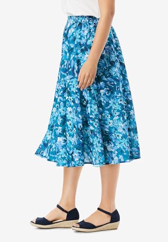 Woman Within Plus Size 2-in-1 Reversible Skirt3