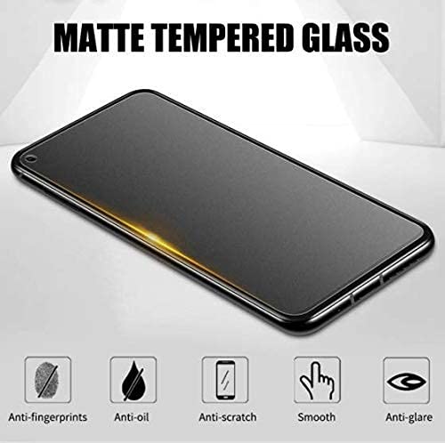 Image of HD MATTE Tempered Glass For Oppo F21s Pro 5G / F21s Pro / F21 Pro 5G / F21 Pro / F19 Pro Plus 5G ( F19 PRO+ ) / F19 Pro / F19S / F19 Screen Protector Smooth Full Coverage 9H Edge To Edge Front Temper Guard With INSTALLATION Wipes