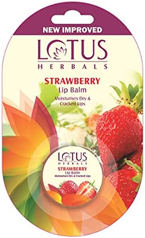 Lotus Herbals Lip Balm - Strawberry 5g