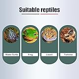 WEAVERBIRD Turtle Basking Platform, Turtle Tank Platform Aquarium Animal Sink Wharf, Double Decker Reptile Habitat, Climbing Shelf Turtle Tank Dock Floating Decor, Floating Turtle Dock, White - Image 8