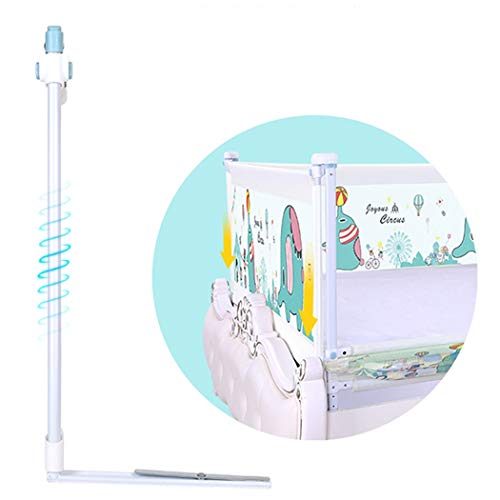 Valla de cama para niños plegable y apta para colchón King Queen 6