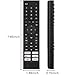Replacement TV Remote Control ERF3J80H Compatible for Hisense 4K UHD Smart TV 75A6G 70A6G 65A6G 60A6G 55A6G 50A6G 43A6G 55U68G 65U68G 55U6G 50U6G 65U6G 75U6G 50U68G 75U68G with Shortcut Buttons
