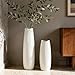 GDSZJLJ Large Ceramic Floor Vase, White 16