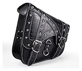 Stabilität: Verwenden Sie beim Befestigen verstärkte elastische Bänder, um Stöße beim Fahren, die für Lösen der Bänder und für Kippen der Tasche führen können, wirksam zu reduzieren.