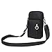 Produktbild Sfit Handytasche verstellbar Schultergurt Tasche Mode Nylon Schultertasche multifunktionale Handytasche mit Vielen Fächern Kartenfächer