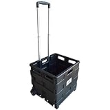 Nuestros carros están hechos de plástico reciclado y ofrecen una gran capacidad de 40 kg.