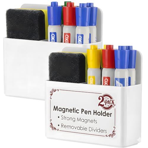 EZ COZY 2 Pack Support magnétique pour marqueurs tableau blanc