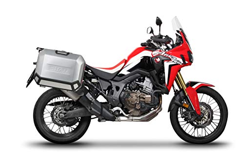 SHAD H0FR194P 4P System Honda CRF 1000L Africa Twin, Black Aluminum