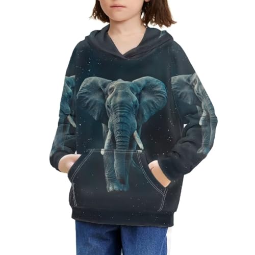 Kids Pullover Hoodies Boys Girls Long Sleeve Winter Casual Hooded Sweatshirt With Pocket3