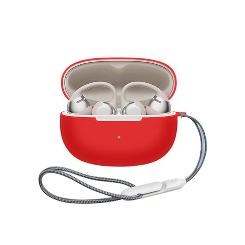 CYBERGARAGE�EFor Shokz OpenDots Air �P�[�X �V���R�� �V���v�� �ی�J�o�[ �X�g���b�v�t�� For �V���b�N�X �I�[�v���h�b�c �G�A ���C�����X�C���z��(���b�h)