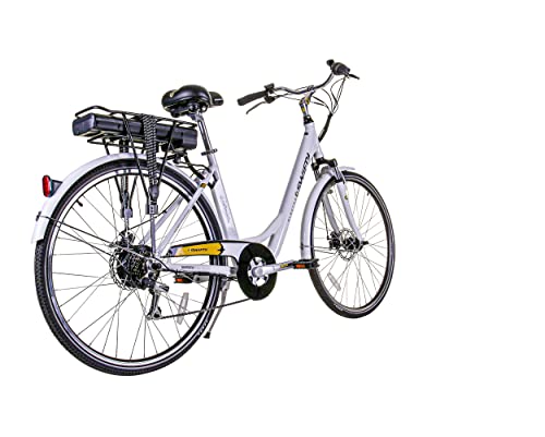 Swifty Routemaster 36v Ladies Alloy All Terrain Trekking Electric Bike White - Image 4