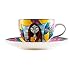 Silver Buffalo Disney Nightmare Before Christmas Jack and Sally Ceramic Tea Cup Set, 6.7 Ounces