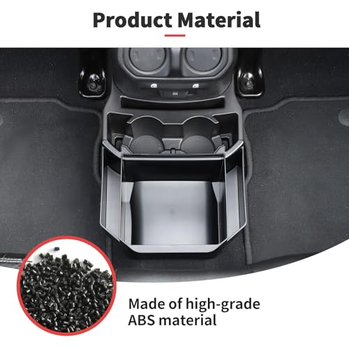 Portavasos trasero para Jeep Wrangler JL JLU 2018-2026+ miniatura 7