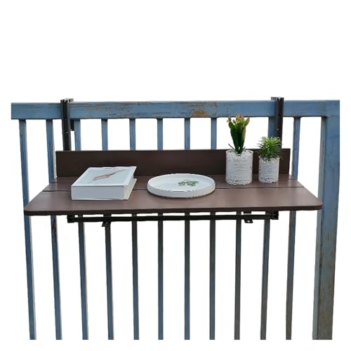 Table suspendue de balcon pour balustrade idéale pour le café - 2