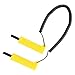 Haofy Ice Picks, Retractable Ice Fishing Safety Picks with Whistle for Winter Outdoor Activities Skating Skiing Hiking (Yellow)