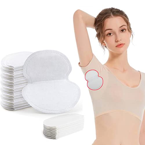Underarm Sweat Pads, Armpit Sweat Pads ã100 Packsã, Premium Quality Fight Hyperhidrosis for Women and Men Comfortable Unflavored, Non Visible, Extra Adhesive, Disposable Non Sweat Armpit Protection