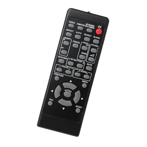 Replacement Remote Control Work for TV/Audio/Projector for Christie LX37 LX40 LX45 LX505 LX605 LX700 Projector