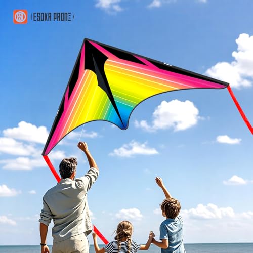 ESOKA PRON 2-Pack Delta Kites for Kids & Adults - Image 4