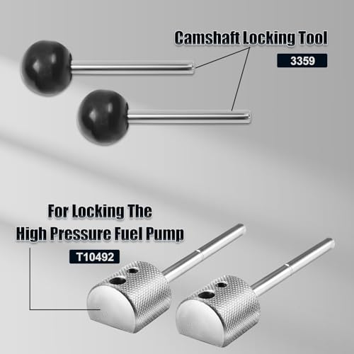 Zoomtools Engine Camshaft Locking Alignment Timing Tool Compatible for VW A1 A3 A4 A5 A6 TT Q3 Q5 1.6 & 2.0L TDI - Image 3
