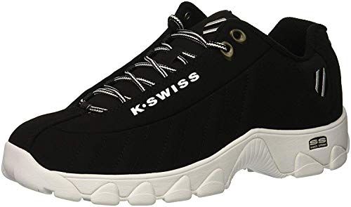 Image of K-Swiss Men's ST329 CMF Sneaker, Wide Tennis Walking Shoes Leather Upper