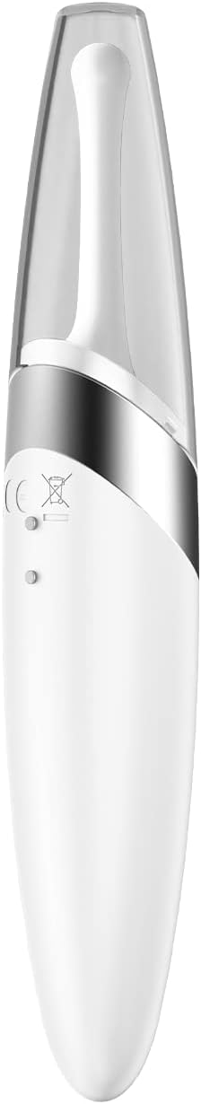 Satisfyer Twirling Delight Vibrator Sex Toy | Adult Toys for Women | Tip Vibrator with 40 Vibration Combinations | Vibrating Sexual Pleasure Device | Stimulation Vibrators (White)