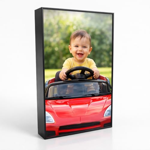 Image of Rangoli Personalized Photo Frame Size- 280mm x 140mm x 27mm | Custom Picture Frame with Your Photo | Premium Tabletop Frame for Home Decor, Gifts for Birthday, Anniversary & Special Occasions.. D-2