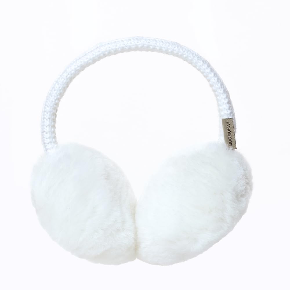 MGGMOKAY Hiver en Plein Air Couvre-oreilles pour Hommes Femmes,cache-oreilles en peau de mouton,Cache-oreilles Chauds