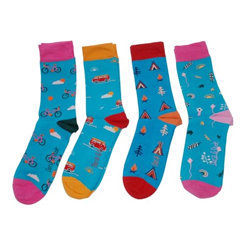 Chaussettes en bambou bio femme Doris & Dude x4