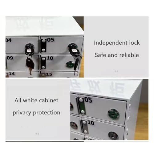 Caja de seguridad acrílica para guardar móviles en reuniones de empresa 4
