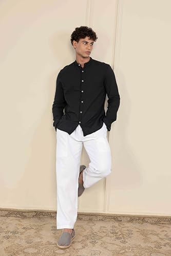 Image of Aatman One Size Men's Eco-Friendly Cotton Pyjama Pack of 2 | Fits Waist Size 28 to 36 Inches