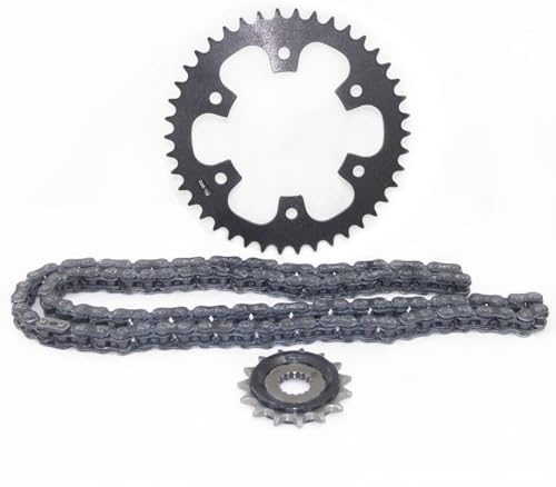 Image of Gate 7 Chain Sprocket Kit, Compatible with Reborn 350cc, Meteor 350cc, Hunter 350cc (Set of 3,2022 Onwards Models)