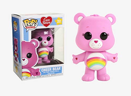 Funko Pop! Animation: Care Bears Cheer Bear (Styles May Vary) Collectible Figure, Multicolor