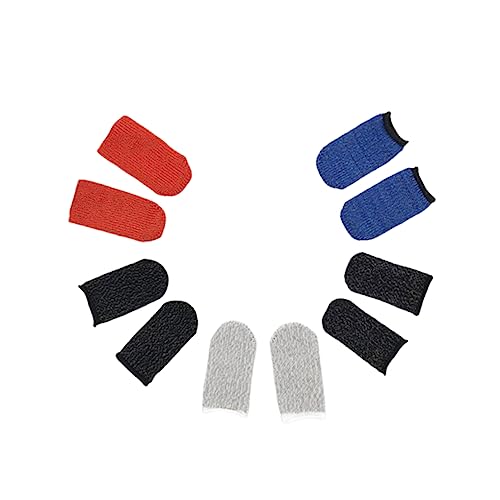 Hemobllo 30 Peças Manga De Dedo Para Tela De Toque Manga De Dedo Para Jogos Manga De Dedo Móvel Mang