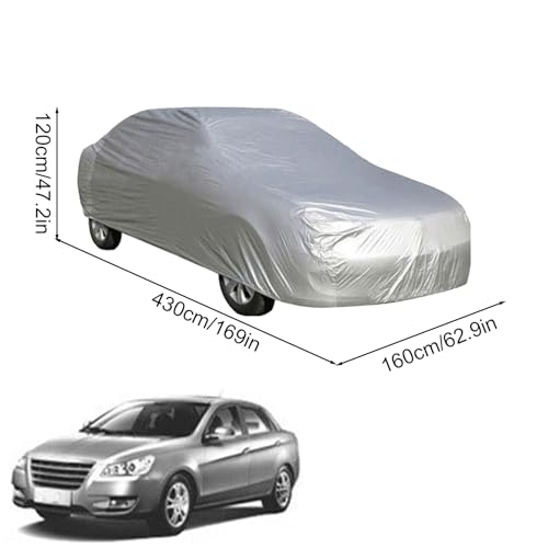 Funda Coche - Fundas para Coche Completamente - Funda De Coches Exterior Cubierta De Coches Impermeable A Prueba De Polvo Lluvia Nieve Sol Protección UV - imagen 6