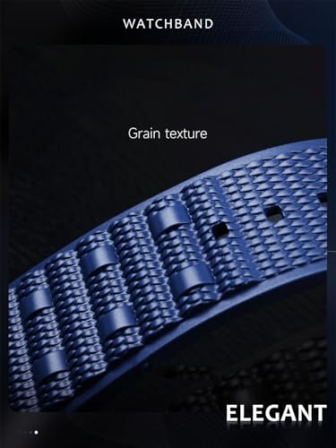 Bracelet montre caoutchouc Breitling durable de haute qualité - 4