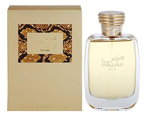 RASASI Hawas For Her - Eau de Parfum 100ML (3.4 OZ) - Premium Arabian Perfume For Women, A Signature Women Perfume Long-Lasting Fragrance For All Day Freshness, Ideal Gift For Women for any Occasion - Thumbnail 2