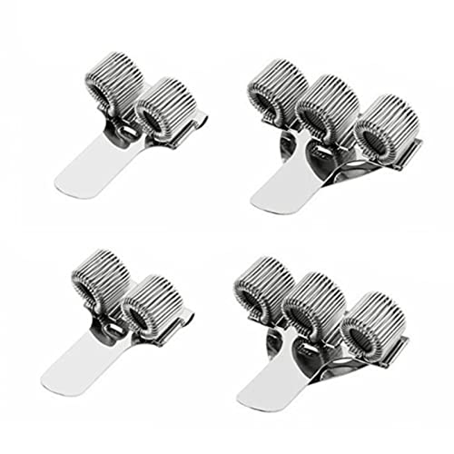 Porte Stylo Infirmiere, Porte-Stylos Argent, Porte-Stylo en Métal de Qualité, Clip De Boucle De Stylo, pour Bloc-Notes et Presse-Papiers avec Ressort Adapté à Presque Toutes les Tailles de Stylo Cover