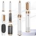 Airbrush Haarstyler 6 in 1 Hairstyler MogaWave Airstyler mit Warmluftbürste, Föhnbürste, Rundbürstenföhn Haartrockner Auto Air Curler, Air Styler zum Styling, Volumisieren, Locken und Glätten