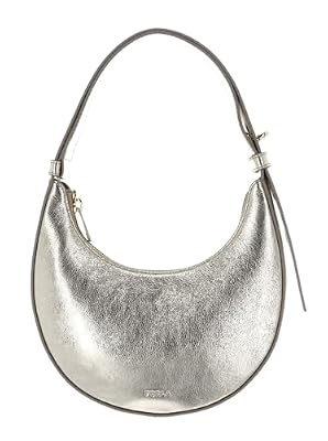 Furla Pelle borsa a tracolla borsa da sera Delizia Mini Shoulder Bag Vaniglia dorato