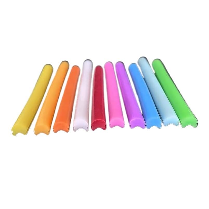 Diffuseur de tube néon séparé 12 mm flexible pour ruban LED rouge homogène