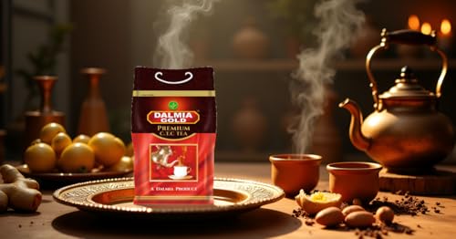 Image of Dalmia Gold Premium CTC Black Tea Granule 1kg | Strong & Aromatic Chai | Rich Color & Bold Taste | Assam Tea | Kadak Chai | Poly Pack of 1