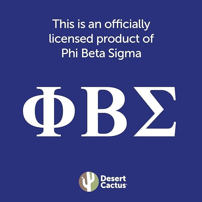 Desert Cactus Phi Beta Sigma Divine 9 Patch Fraternity Embroidered Appliqué Sew or Iron On Blazer Jacket Bag (Felt Letterman Patch) - Image 5