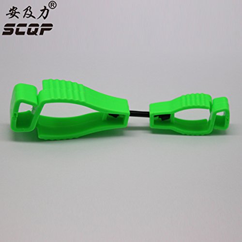 Metal Detectable Plastic Glove Clip for Working Gloves Clips Work Clamp