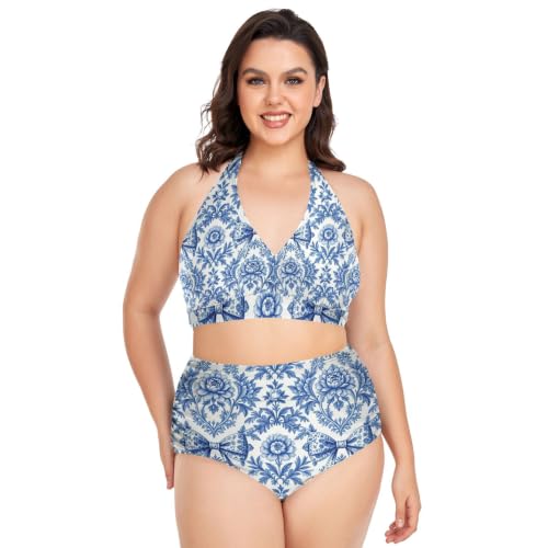 Maillot de bain deux pièces Curvy FRODOTGV d'exception en tissu d'arc